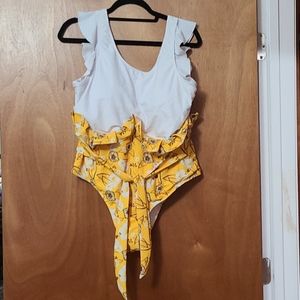 One piece swimming suit